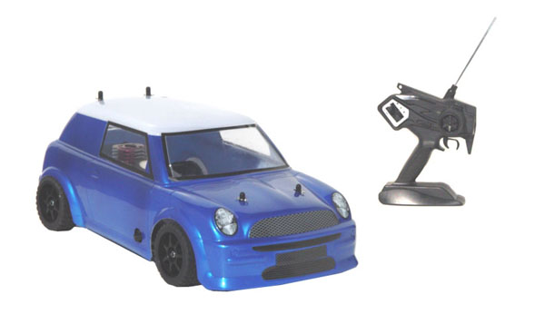 Mini Cooper 1/10 Scale 4WD 2 Speed Nitro Rc Car W/Free Shipping